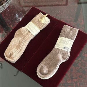 French Connection Cashmere Socks 4 Pairs 
NWT